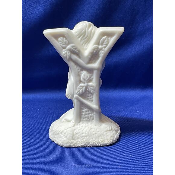 Bisque Porcelain JOY Letters with Angels - Picture 7 of 7